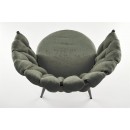 Стул HALMAR K516 оливковый/черный